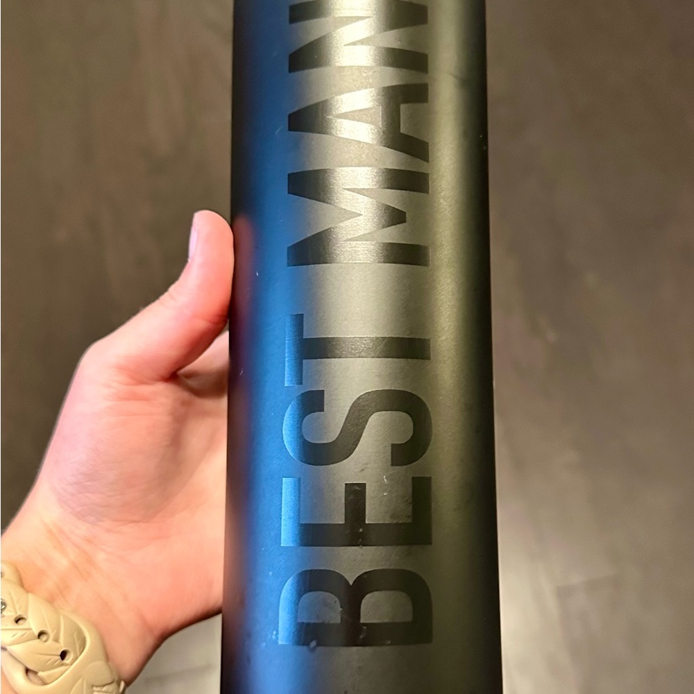Black 'Best Man' Tumbler